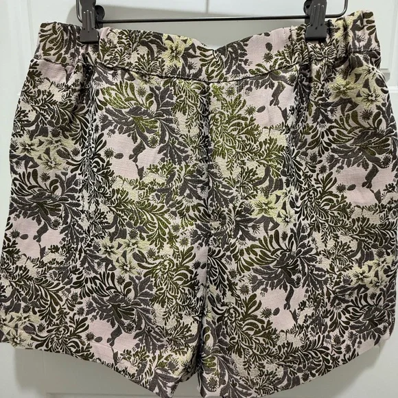 Free People Shine Like a Shorty in Jacquard Gold Combo - Size Medium - Picture 5 of 8